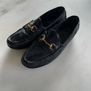 Vintage Gucci Patent Loafers - pristine